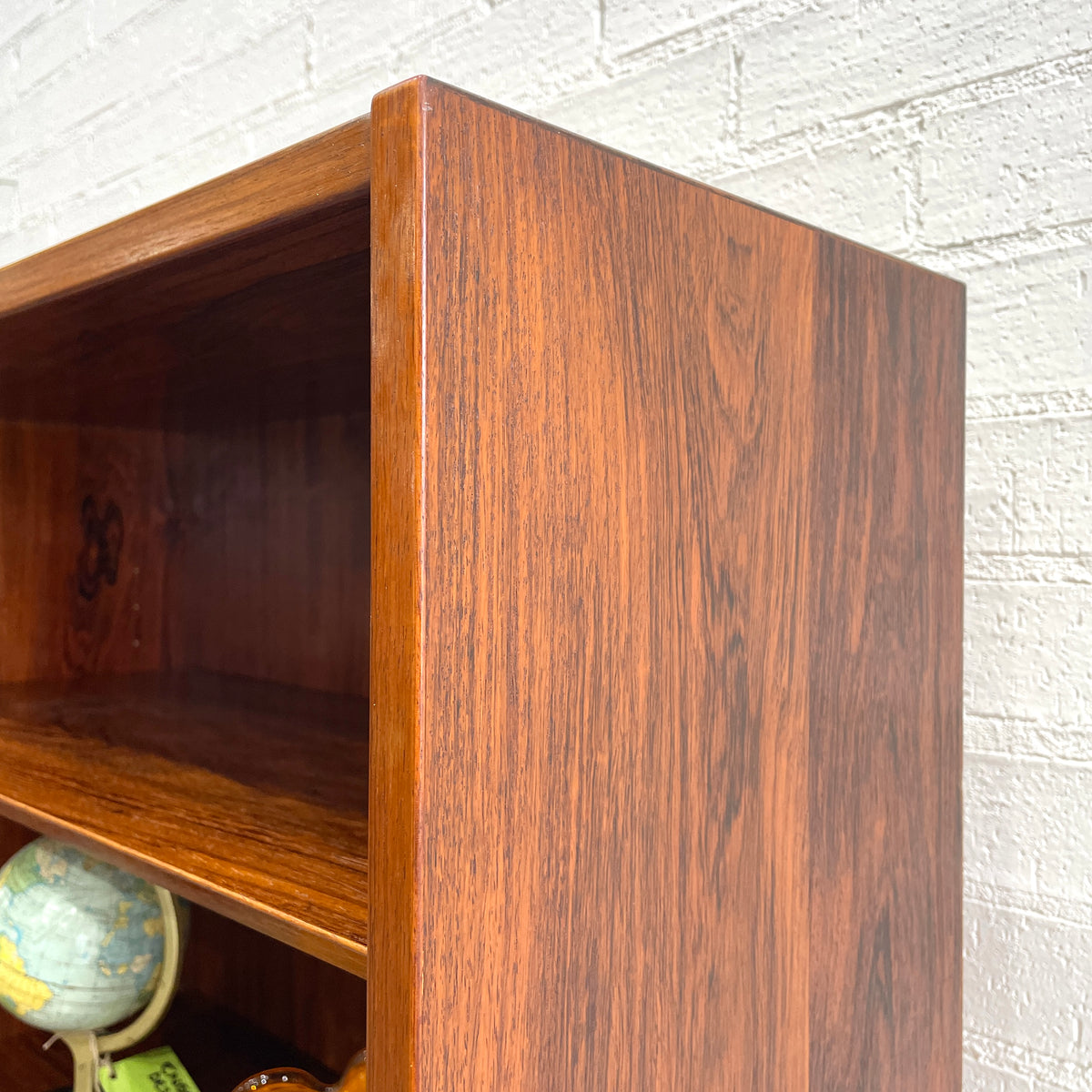Danish Rosewood Mid Century Shelving Unit