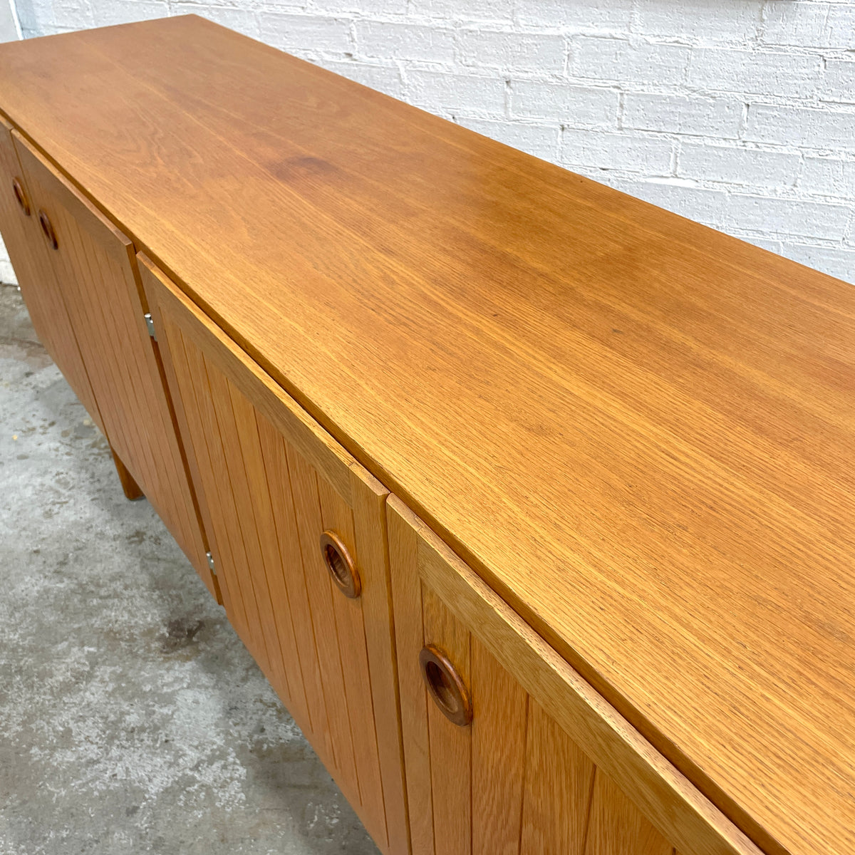Danish Oak Sideboard – Professionally Restored