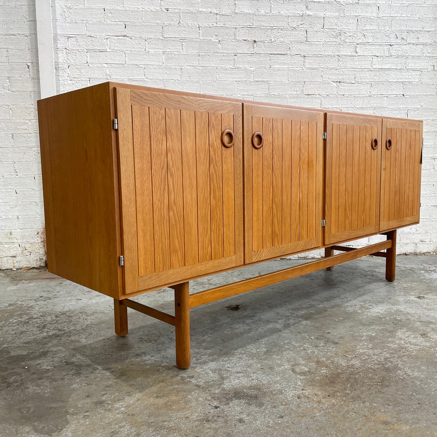 Danish Oak Sideboard – Professionally Restored
