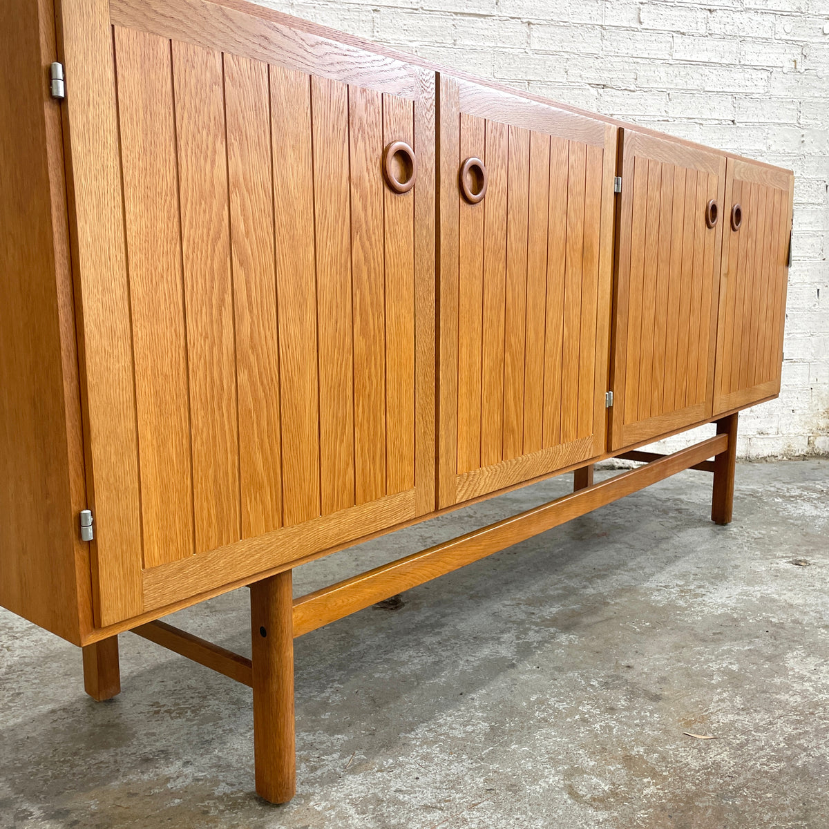 Danish Oak Sideboard – Professionally Restored